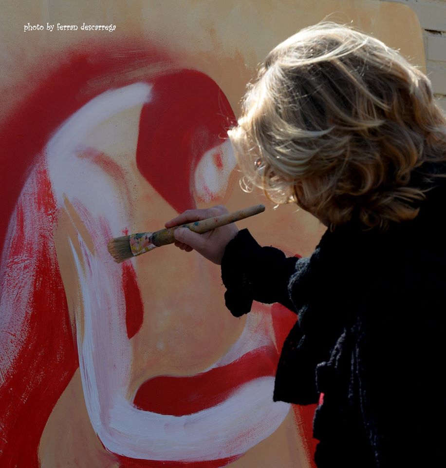 Action Painting en el Dia de la Dona