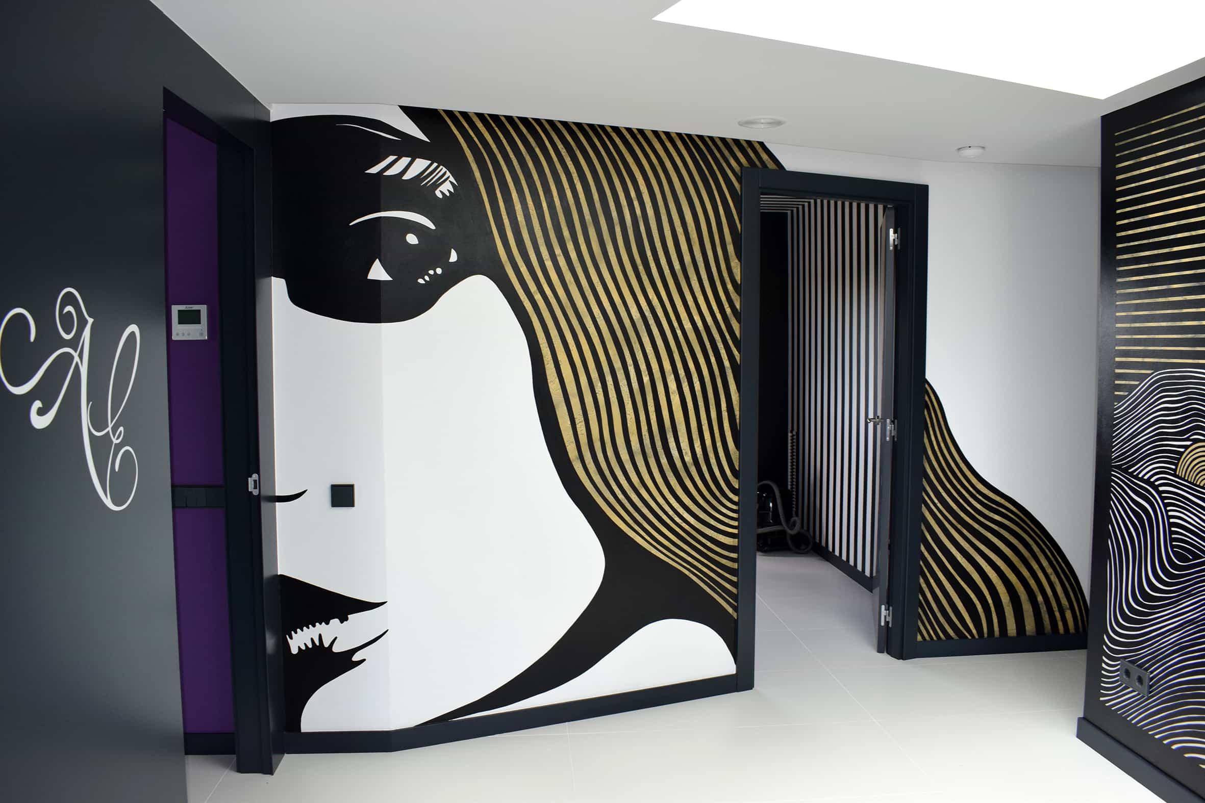 Pinturas Murales Decorativas en Piso Particular