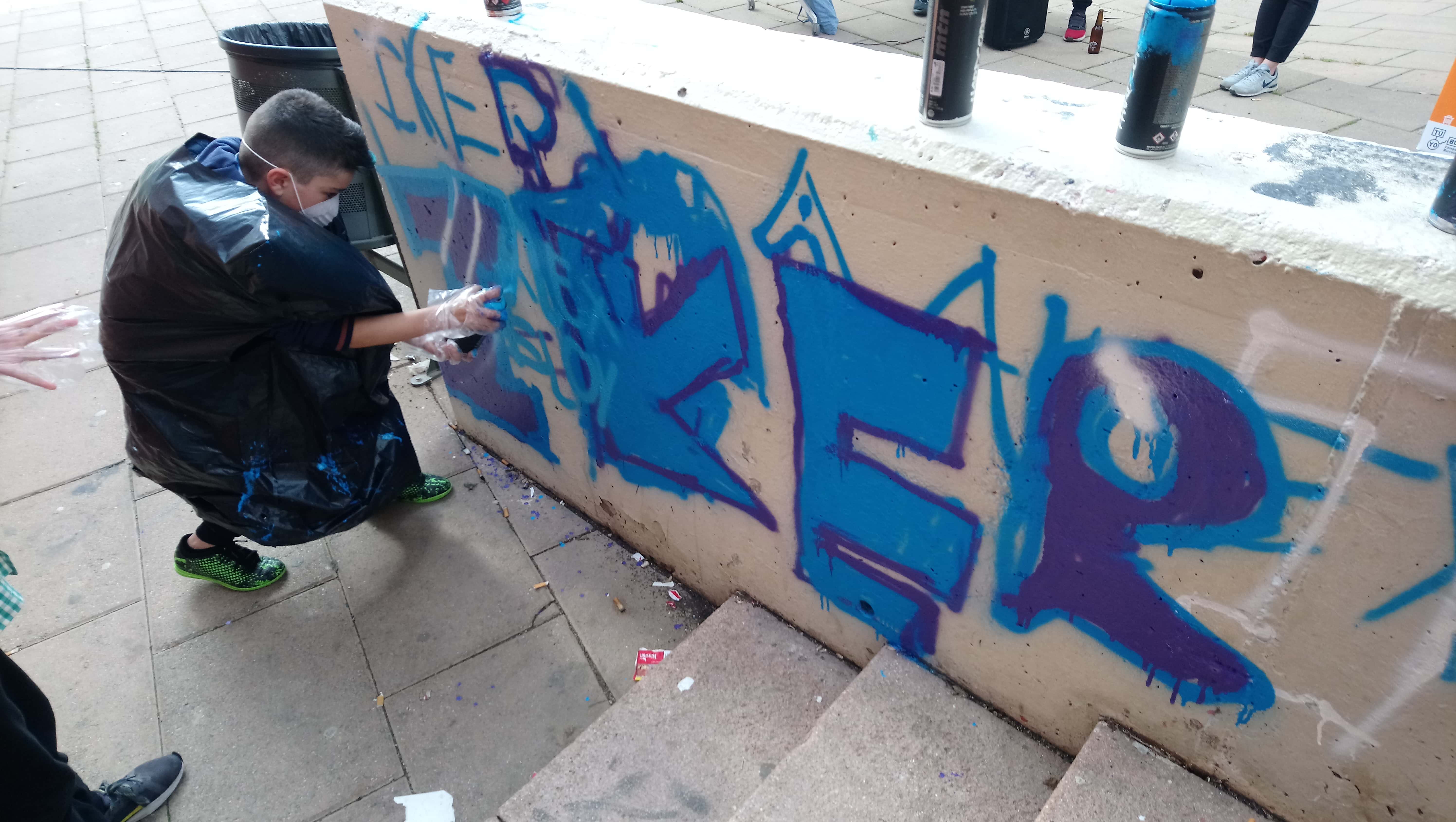 Taller de Graffiti para Niños y Jóvenes