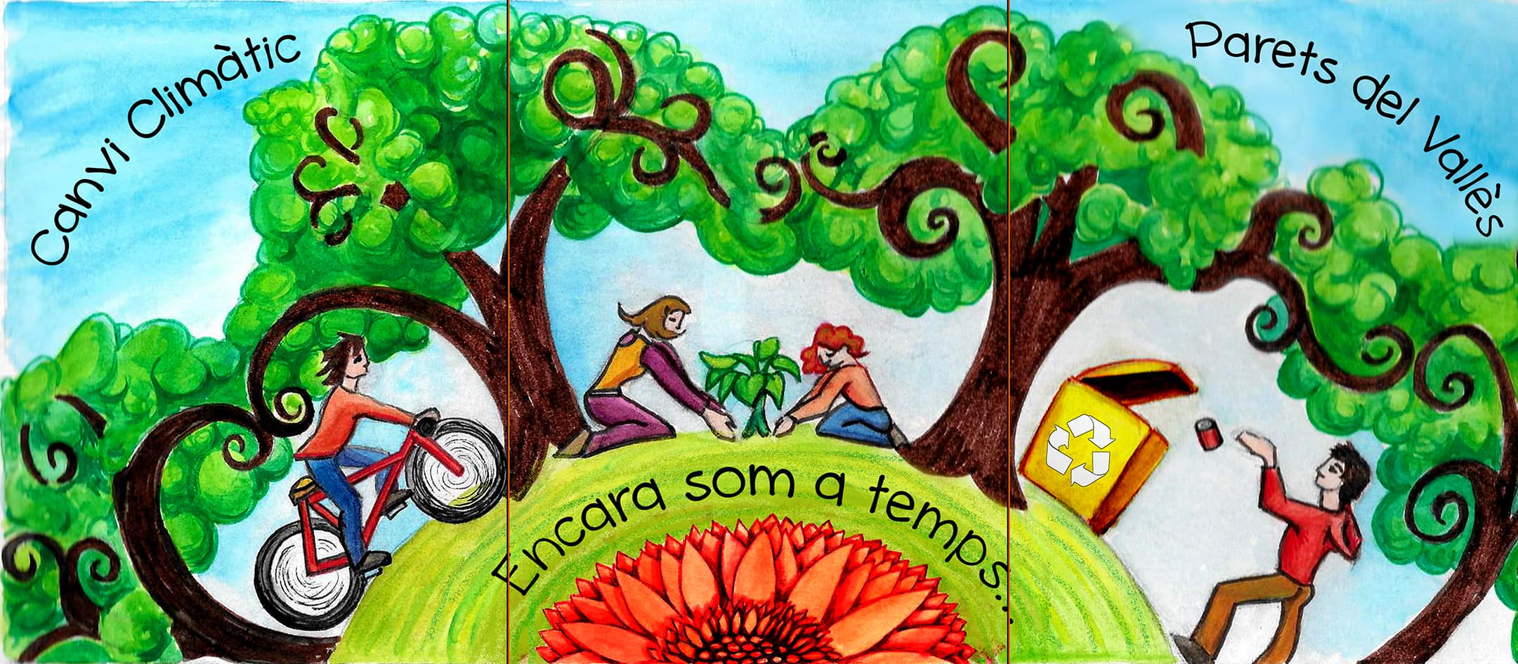 Taller de Pintura Mural contra el Cambio Climático
