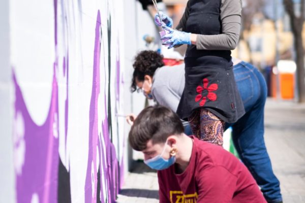 Taller de Pintura Mural por la Igualdad de la Mujer en Lliçà de Vall